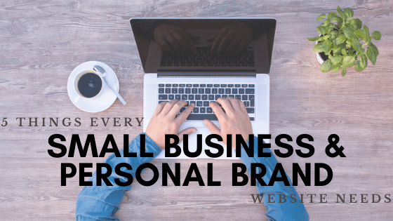 Small Business and Personal Brand Website